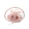 New mesh feather headdress European and American bride exaggerated top hat hair accessories party dance horse racing festival head flower