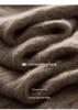 2026 Autumn Cashmere Loose Half-Zip Cable Knit Lapel Sweater for Women