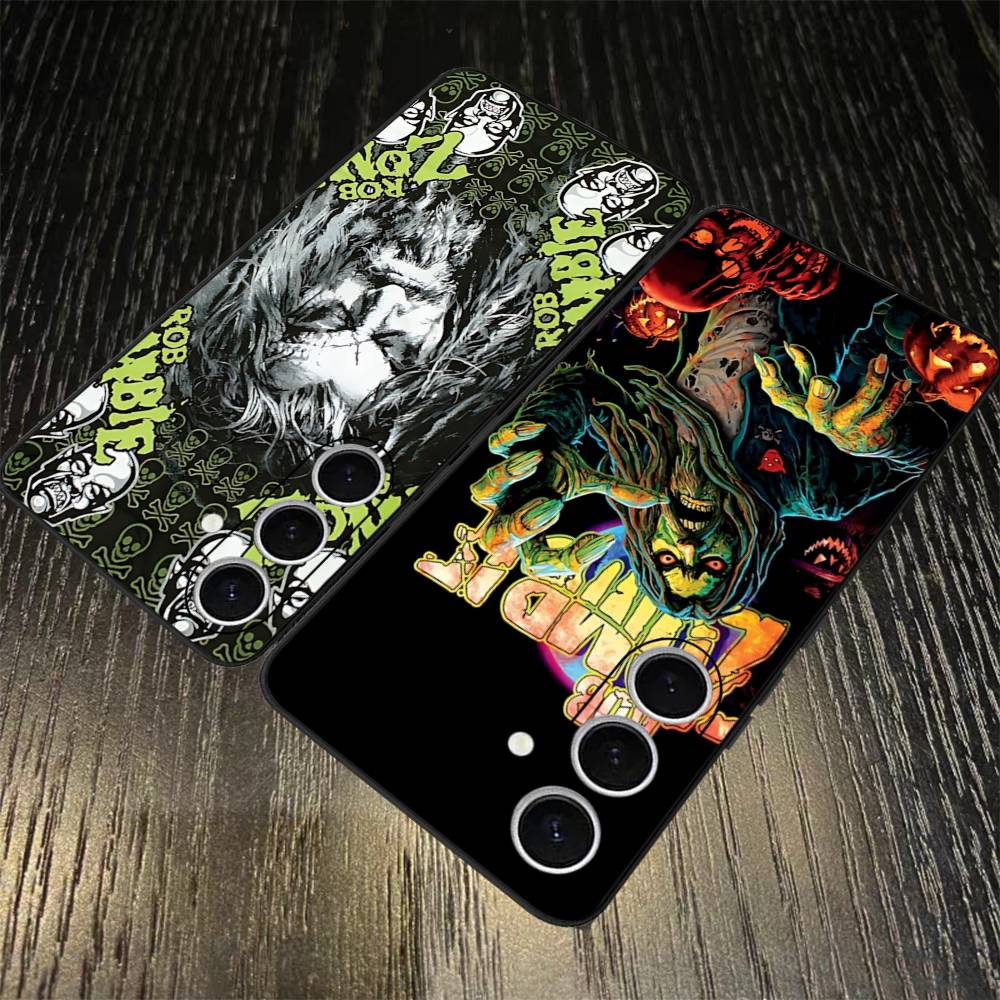 R-Rob Singer Z-Zombie Heavy Metal Band Phone Case For Samsung S 24 Fe 25 Ultra Plus 20 Lite 21 30 22 23 24 22 Ultra 5G Fundas