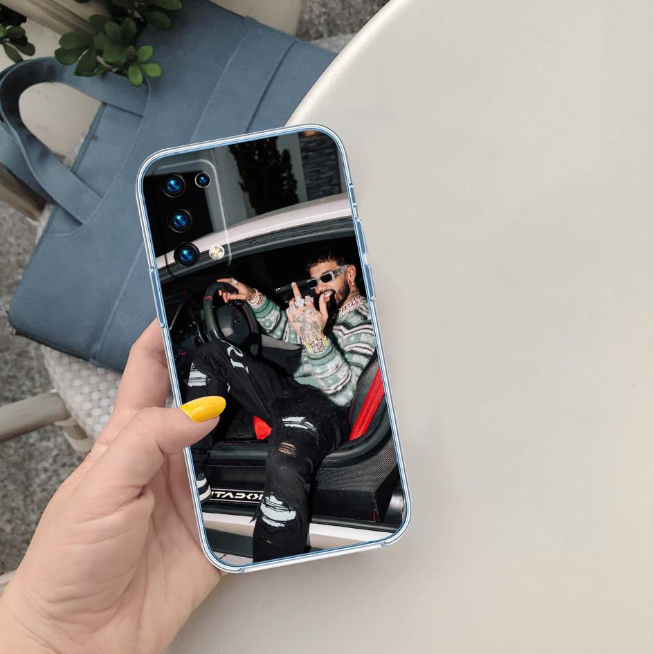 LO11 Anuel AA Transparent Phone Case for Motorola Moto G40 G04 G05 One Ace Action  Fusion + Plus Hyper Macro Vision Zoom