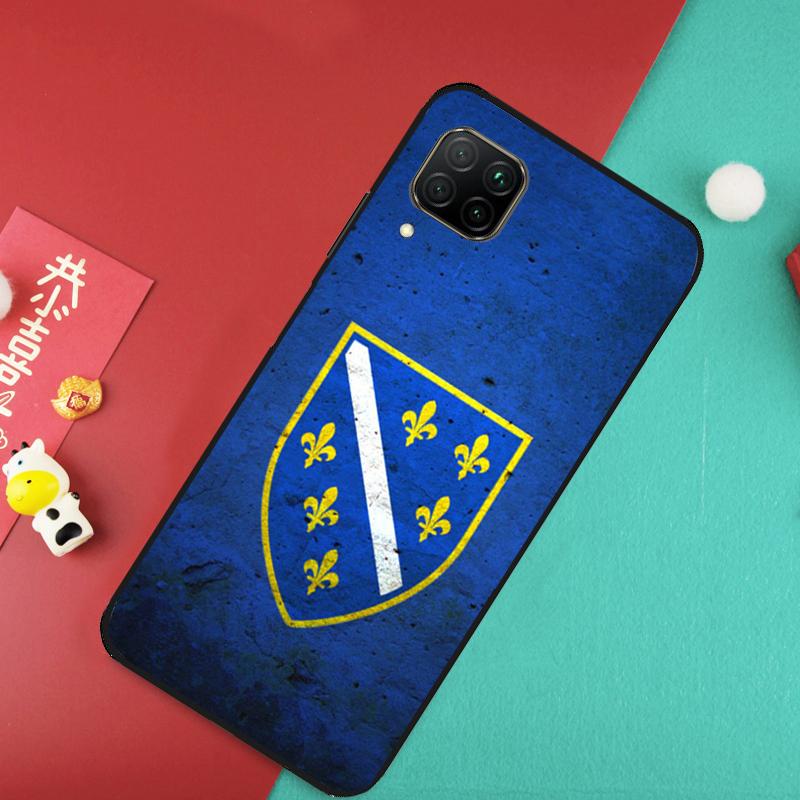 Чехол с флагом Боснии и Герцеговины для Huawei Nova Y91 Y61 Y60 Y70 Y90 Nova 9 SE 10 11i 8i 3i P20 P30 Pro P40 Lite