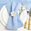 10PCS 30X45CM 100% Cotton Cloth Napkins  Napkin Reusable Weddings Party Baby Shower Christmas Table Decor Retro Napkins Reusable