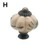 1PC Pumpkin Shape Drawer Pull Single Hole Cabinet Handle Knob Kitchen Ceramic Furniture Hardware
