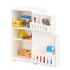1 : 18 Dollhouse Miniature Refrigerator Cartoon Cute Dollhouse Fridge Model Decorative Miniature