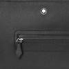 Montblanc Модный деловой кожаный кошелек-клатч на молнии Мужские кошельки Черный 129698BLACK