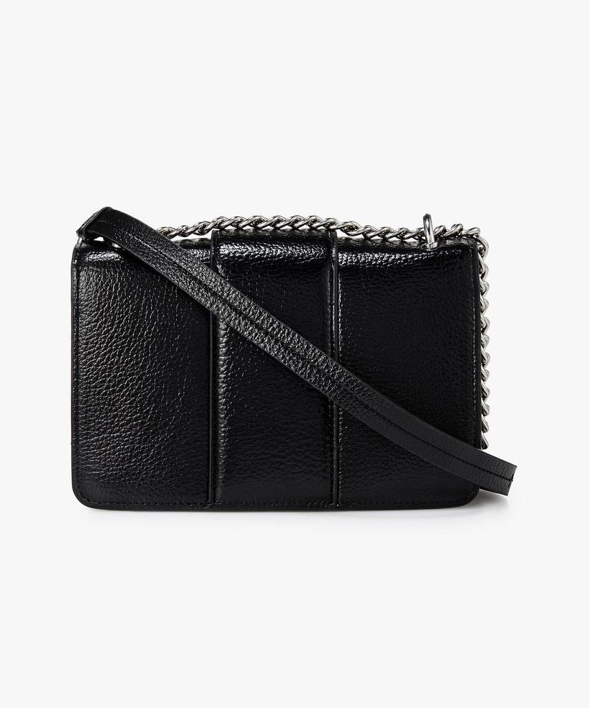 Женская сумка через плечо Armani Exchange с металлической застежкой-логотипом _Черный_A425170501