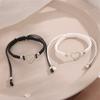 Love Heart Couple Bracelet For Lover Women Men Hand Crafted Adjustable Rope Friends Relationship Matching Bracelets Jewelry Gift