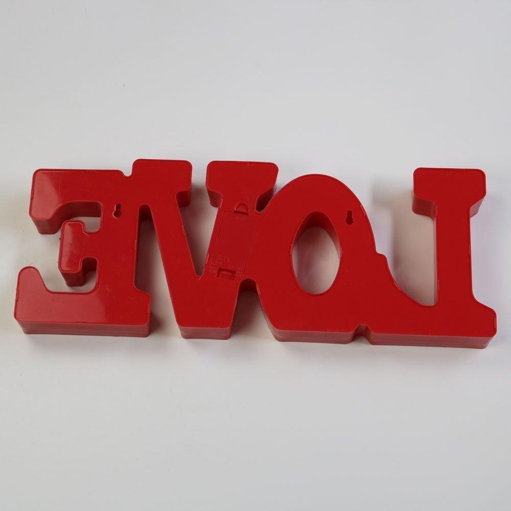 Романтический 3D LOVE светодиодный буквенный знак ночник шатер теплый свет настольная лампа фонарики ночники для свадебного декора подарки для влюбленных