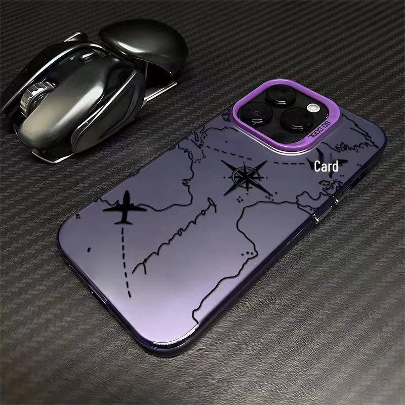 Apple 17 Pro Max Silver Phone Case: Travel-Friendly, Drop-Proof & Trendy for 14, 15 Pro, 16 Models