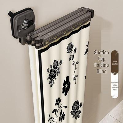 Невидимый складной карниз для душа и быстросохнущая водонепроницаемая перегородка для ванны - Утолщенный, прочный и идеально подходит для разделения влажной и сухой зон.