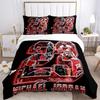 Michael Jordan'S Legacy Numbers Print 3Pcs Bedding Setduvet Cover With 2 Bedropillowcase Home Birthday Gift