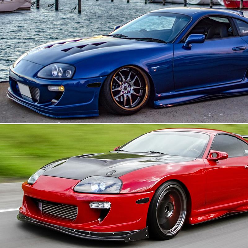 Car Front Bumper Fender Side Marker Light Housings For 1997-1998 Toyota SUPRA MK.4 For 2000-2005 Toyota Celica ZZT230 / ZZT231