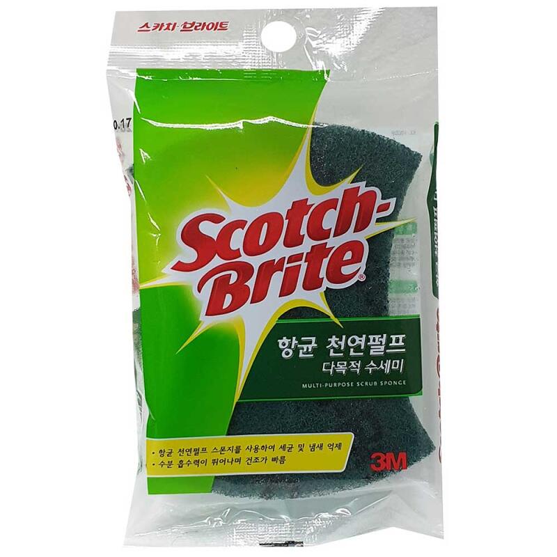 Для мытья посуды используйте многоцелевую губку 3M Scotch Brite CH760.