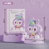 Miniso Sanrio Игрушки Строительные Блоки Микро Алмазные Кубики Disney Hello Kitty Kuromi Панда Монтессори Блоки Для Детей Подарки