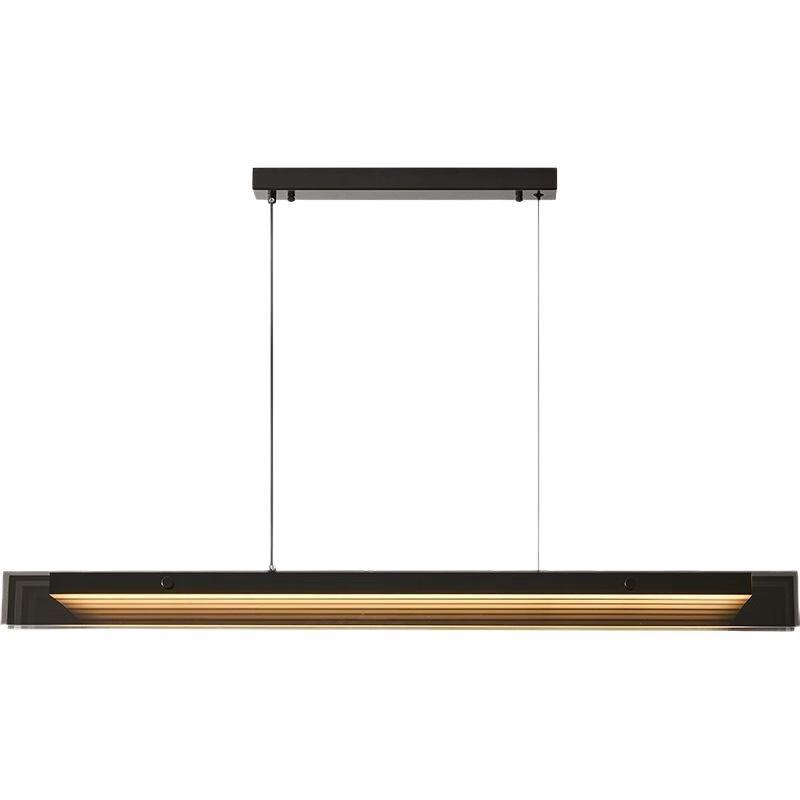 Modern Linear Glass Pendant Light