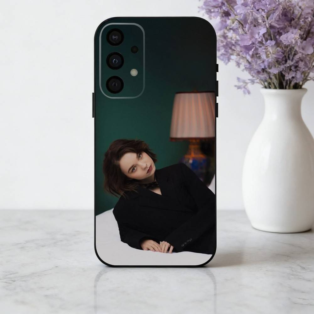 Яркий чехол для телефона с изображением актрисы E-Emma M-Myers для Samsung Galaxy A73, A72, A71, A70, A53, A52, A51, Мягкий силиконовый черный чехол