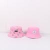 Retro canvas bucket hat female double-sided visor street casual couple basin hat
