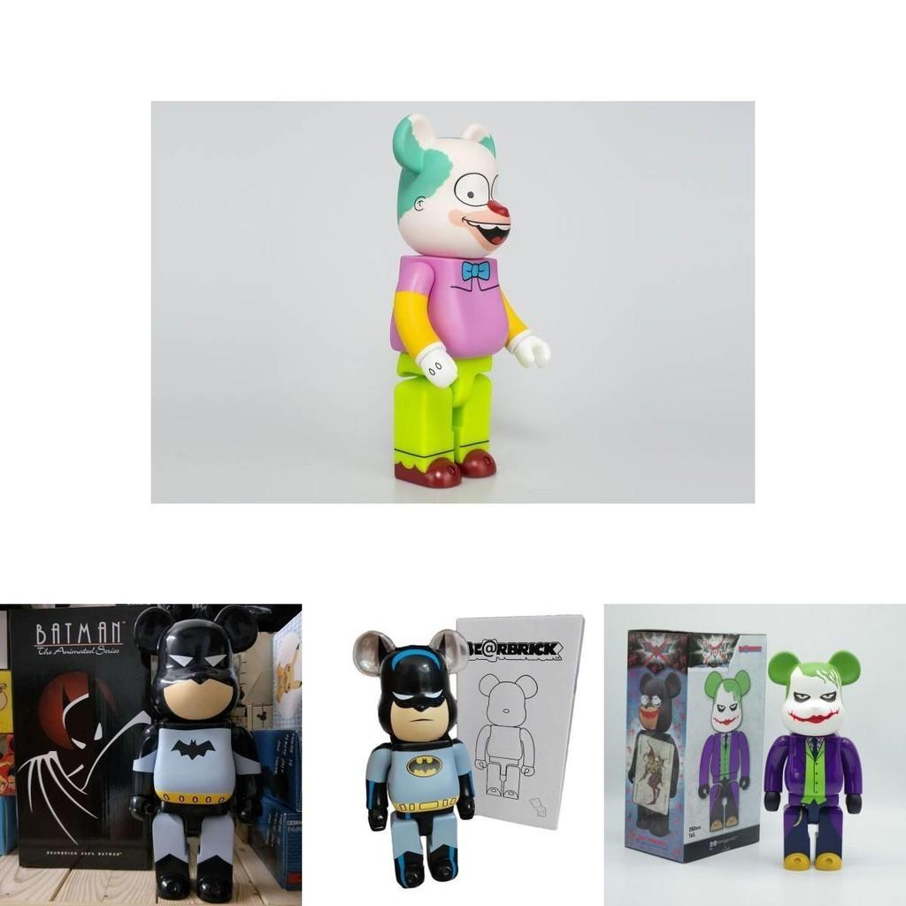 Изысканный Bearbrick 400% Конструктор Медведь Игрушка Фигурка Бэтмен Джокер Красти