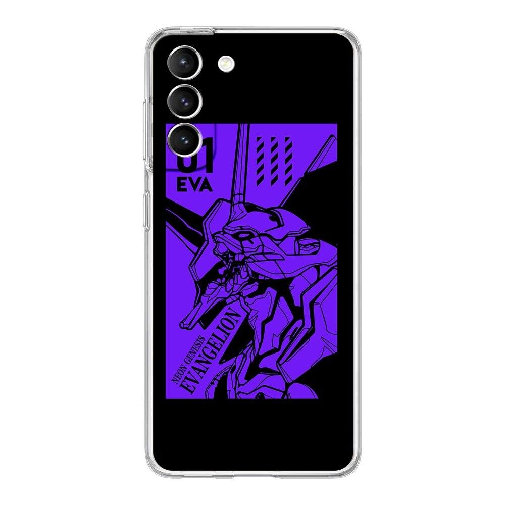 Чехол для телефона Neon Genesis Evangelion EVA для Samsung Galaxy S22 5G S20 Ultra S21 FE 5G S10E S9 S8 S10 Plus Note 20 10 Lite