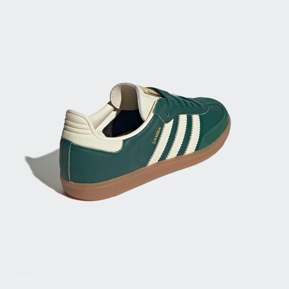 Adidas Samba Original Women Ie0872 Cgreen Crewht Goldmt