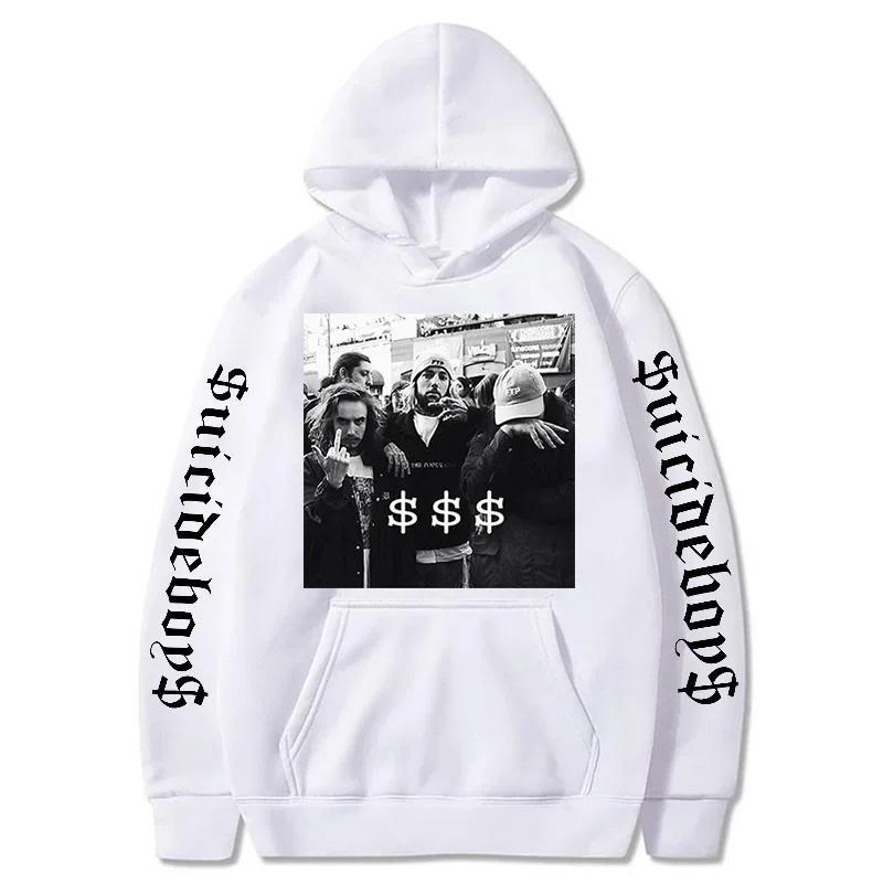 Толстовка с капюшоном и принтом Suicideboys