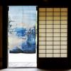 Noren Kobo Winter Room Traditional Japanese 85cm Wide X 150cm Four Seasons of 9274 Noren, Japanese-style Tapestry, Divider/Privacy Screen, Half-length