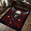 Skull Print Rug - home decoration Carpet For Living Room Bedroom Flooring Computer Chair Area Rug