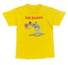 Винтаж Группа Bad Brains Скелет Плотный Хлопок Желтый Все Размеры Футболка BL539 Унисекс Футболка