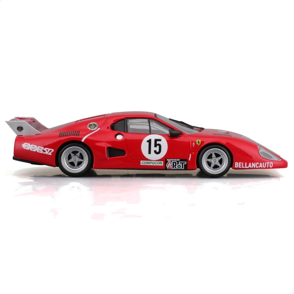 Bburago Scale Ferrari 512 BB II Series 1981 Diecast Model Finished 1/43 / Car, Product, 18-36308
