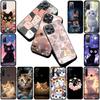 Чехол для телефона для Huawei P30 P20 Mate 20 Lite Pro Y7 Y6P Y7A 2019 Nova 5T 3I Funda Корпус Мягкий чехол Мультяшный кот Мяу Котёнок