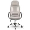 Praga Micro-Mesh Office Chair - Light Gray