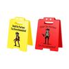 1/2/3Pcs Caution Overstimulated Desk Sign Cowboy Frog Hold On Partner I'm Overstimulated Mini Table Sign Home Office Decoration Coworkers Gag Gift