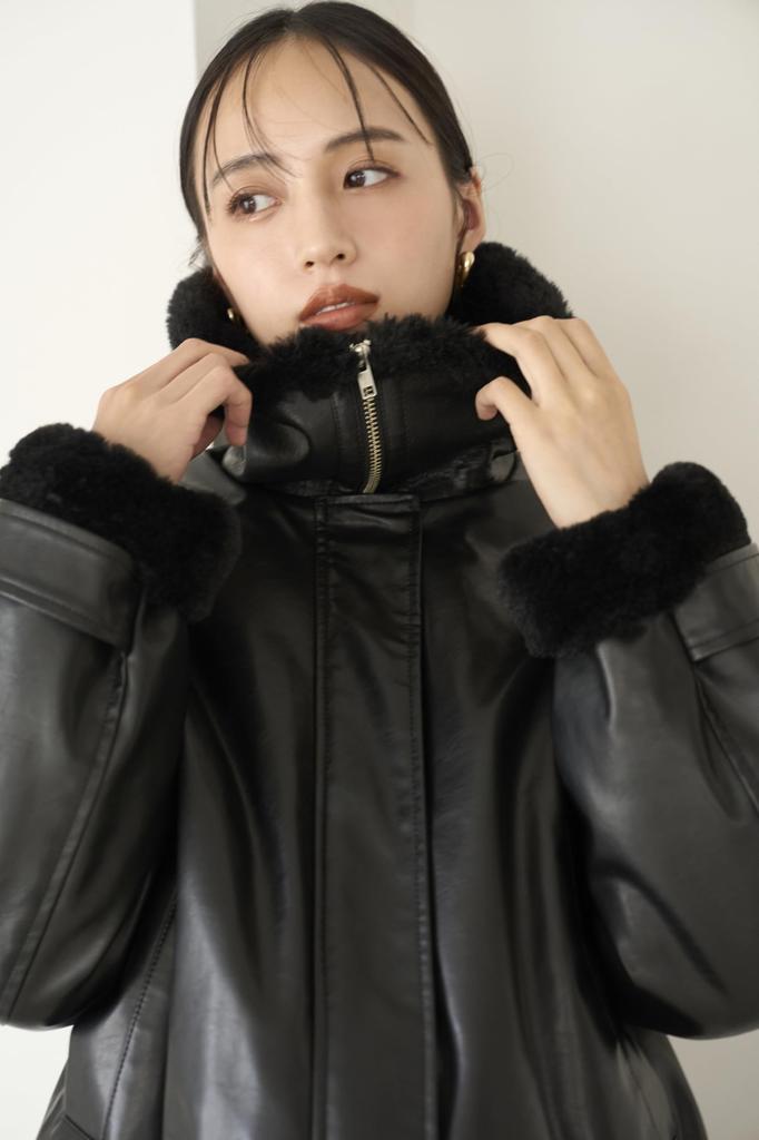 Balie Bomber Jacket SWFJ245051 BLK [Sneider] Women's