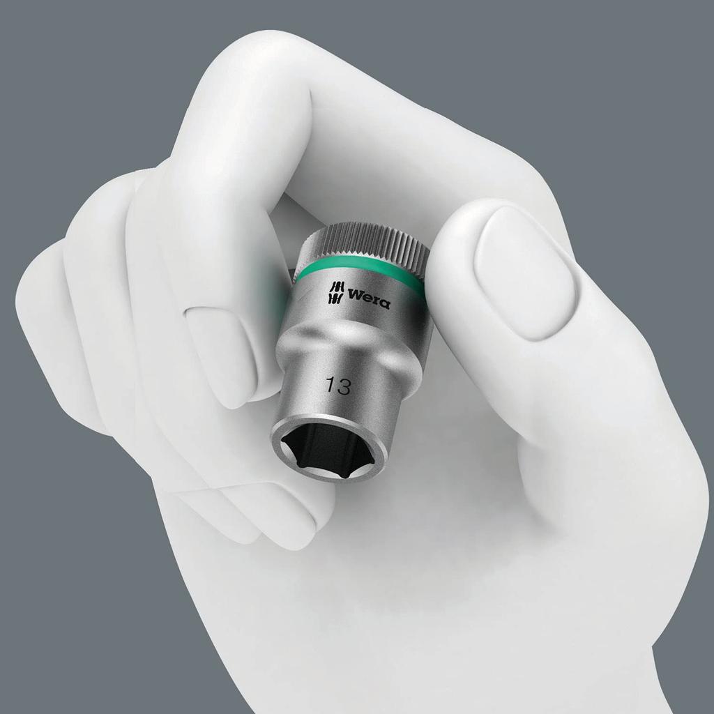 Wera Zyklop 8790 HMB 3/8 Головка, шестигранная 22 мм x Длина 29 мм от Wera