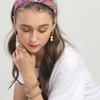 LALA Импортная этническая повязка для волос P-L/ФИОЛЕТОВЫЙ