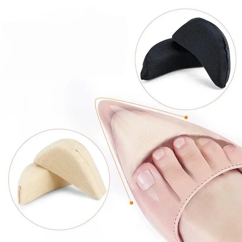 Sponge Toe Plug Half A Yard Pad High-heeled Shoes To Adjust The Shoe Size Prevent Pain and Shrinkage Insole Non Slip Shoe Pads