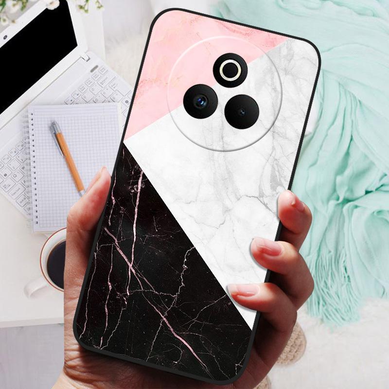 Для Realme P3 Pro 5G Чехол Силиконовая Задняя Крышка Чехол для Телефона для Realme P3 Ultra 5G Чехлы P 3 Pro Мягкий бампер coque Ударопрочный Fundas
