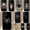 Чехол-череп барана скелет ужасы для Samsung Galaxy S23 S21 S22 Ultra S8 S9 S10 Note 10 Plus Note 20 Ultra S20 FE