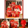 Adorable Dragon Stuffed Animal Toy Red Color Varying Heights Available