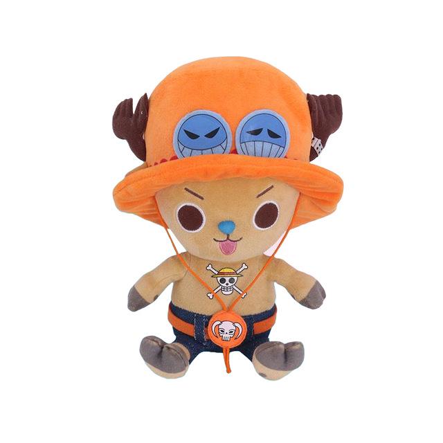 Оригинальные аниме-плюшевые куклы One Piece Луффи, Чоппера и Зоро - Мерч Игрушечные куклы