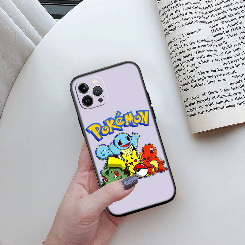 Чехол для телефона Pokemon ED42 для iPhone 6 6s 7 8 11 12 13 14 15 XS Pro Max XR X SE Samsung S20 S21 S22 S23 S24 FE Ultra Plus Lite S21S A55
