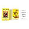 78 шт. Черные сияющие карты Таро Мудрого Духа, колода Райдера, 78 карт Оракул Райдера Уэйта, русские видения, гадательное издание, игра Borad
