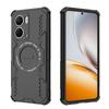 KEYSION Полый чехол для отвода тепла для Realme P3 5G Силикон+ПК Магнитное охлаждение Противоударный чехол для телефона для OPPO Realme P3 5G