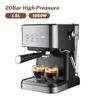 1050W Espresso Semi-automatic Coffee Machine 1.5L Stainless Steel Coffee Machine Kitchen Espresso Grind Machines
