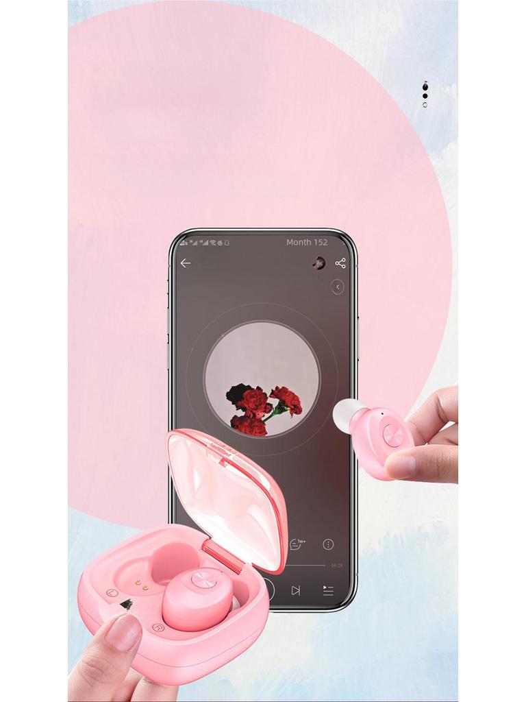 XG8 Беспроводная спортивная гарнитура-вкладыши с двумя наушниками, Bluetooth 5.0, с зарядным кейсом