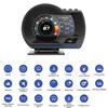 Новейший A501 OBD2 автомобильный проекционный дисплей HUD Smart Car Water&Oil Temp Turbo RPM Gauge Цифровой одометр Охранная сигнализация Автоматический счетчик