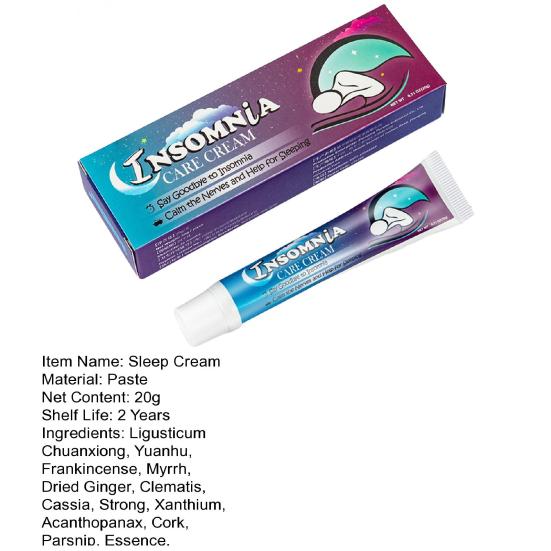 2 шт. крема для сна для релаксации, глубокого сна, аромата лаванды, успокоения, напряжения, снятия усталости, натурального средства для сна при бессоннице, головокружении