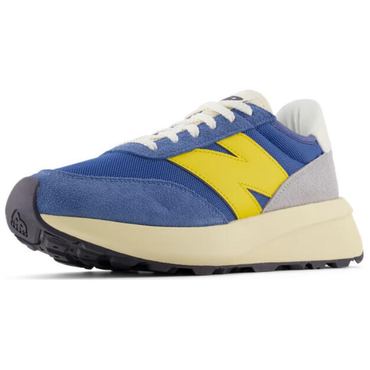 New Balance 370 Retro Versatile Low-Top Running Shoes Unisex Sneaker Blue Gray U370YB