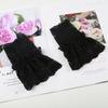 Sweater Decorative Arm Cover Detachable Sleeve Cuffs Ruffles Elbow Sleeve Lace Cuffs Fake Sleeve