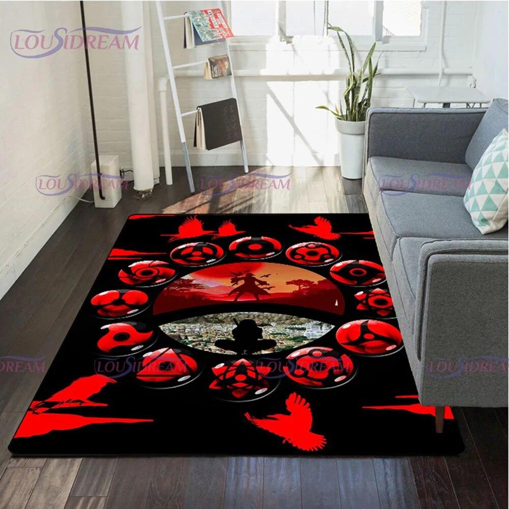 Креативный ковер с принтом N-Naruto, коврик для йоги, нескользящий ковер, коврик для ванной, напольный коврик, коврик для гостиной, подарок на день рождения